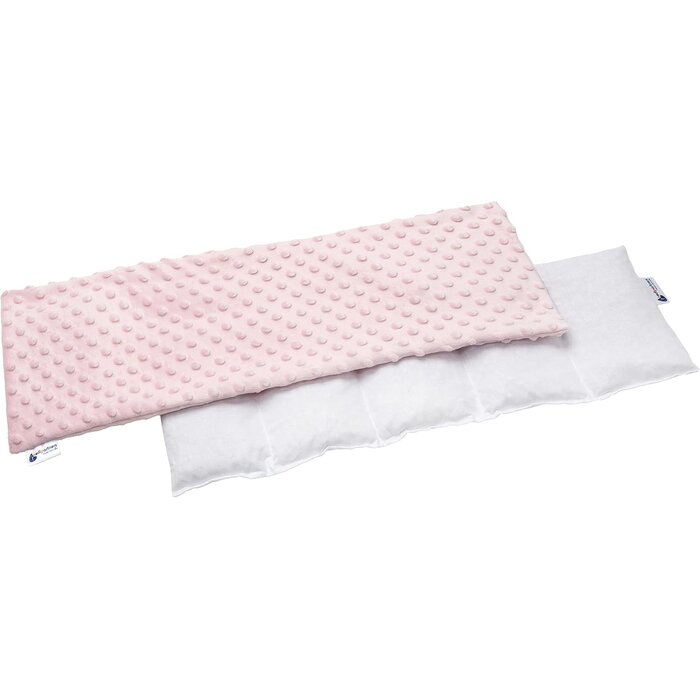Kirschkernkissen 60x20 cm - Wärmekissen mit Minky-Bezug, bis zu 26% Rabatt