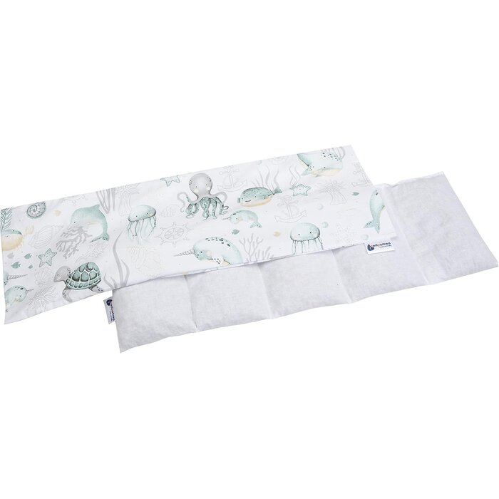 Kirschkernkissen 60x20 cm - Wärmekissen mit Minky-Bezug, bis zu 26% Rabatt