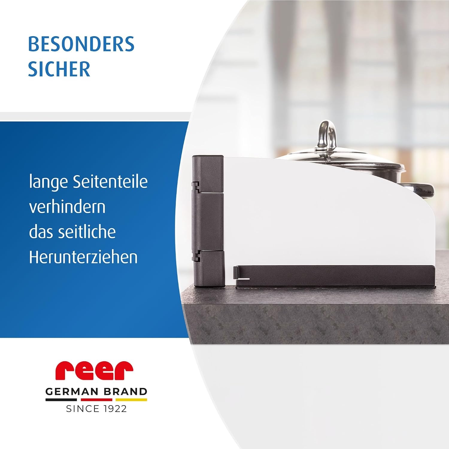 Ausziehbares Herdschutzgitter Silber 55-65 cm - Jetzt bis zu 28% Rabatt