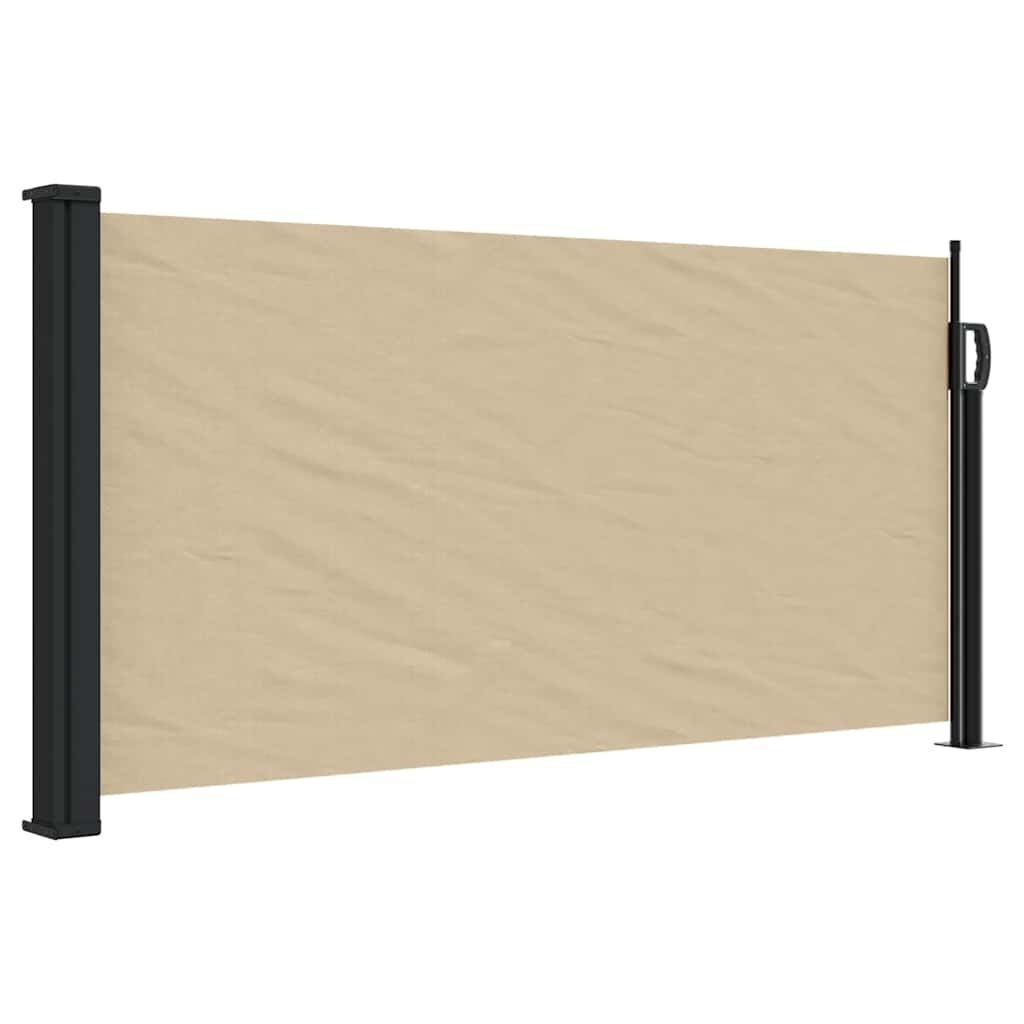Ausziehbare Seitenmarkise 100x300 cm beige - bis zu 34% Rabatt