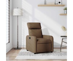 Vidaxl Verstellbarer Relaxsessel in Braun - Jetzt bis zu 65% sparen