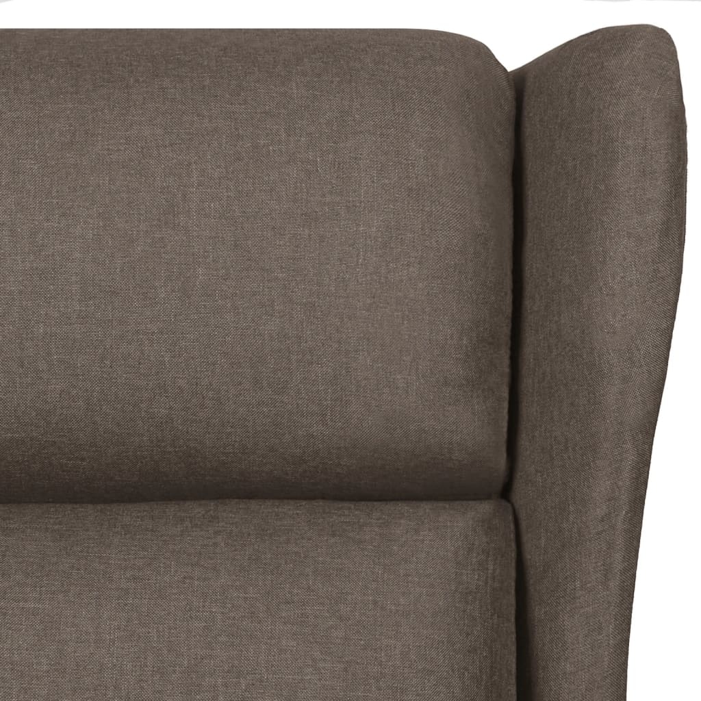 Verstellbarer Relaxsessel aus Stoff in Braun - jetzt bis zu 35% sparen