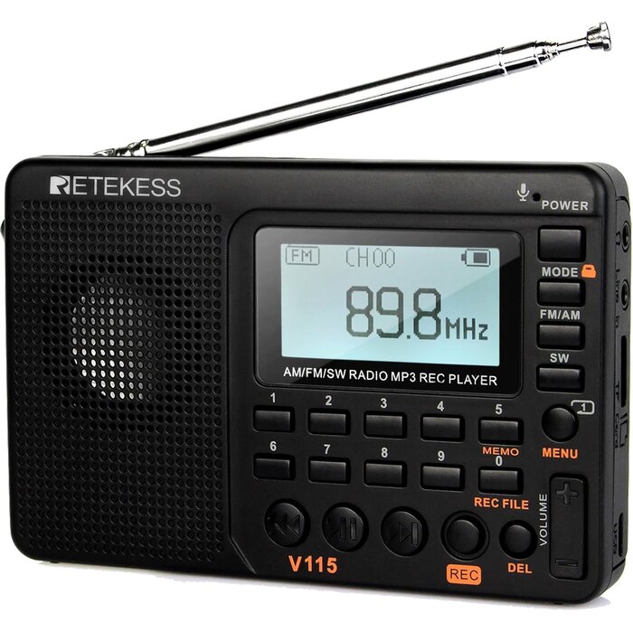 Tragbares Weltempfänger-Radio mit MP3-Player - Jetzt bis zu 27% sparen