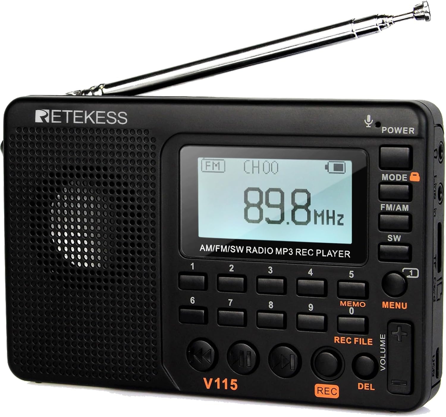 Tragbares Weltempfänger-Radio mit MP3-Player - Jetzt bis zu 27% sparen