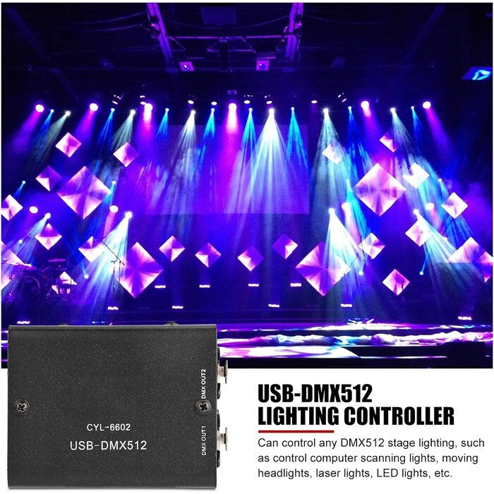 DMX Controller USB-Interface für 512 Kanäle - Outlet sparen bis zu 34%