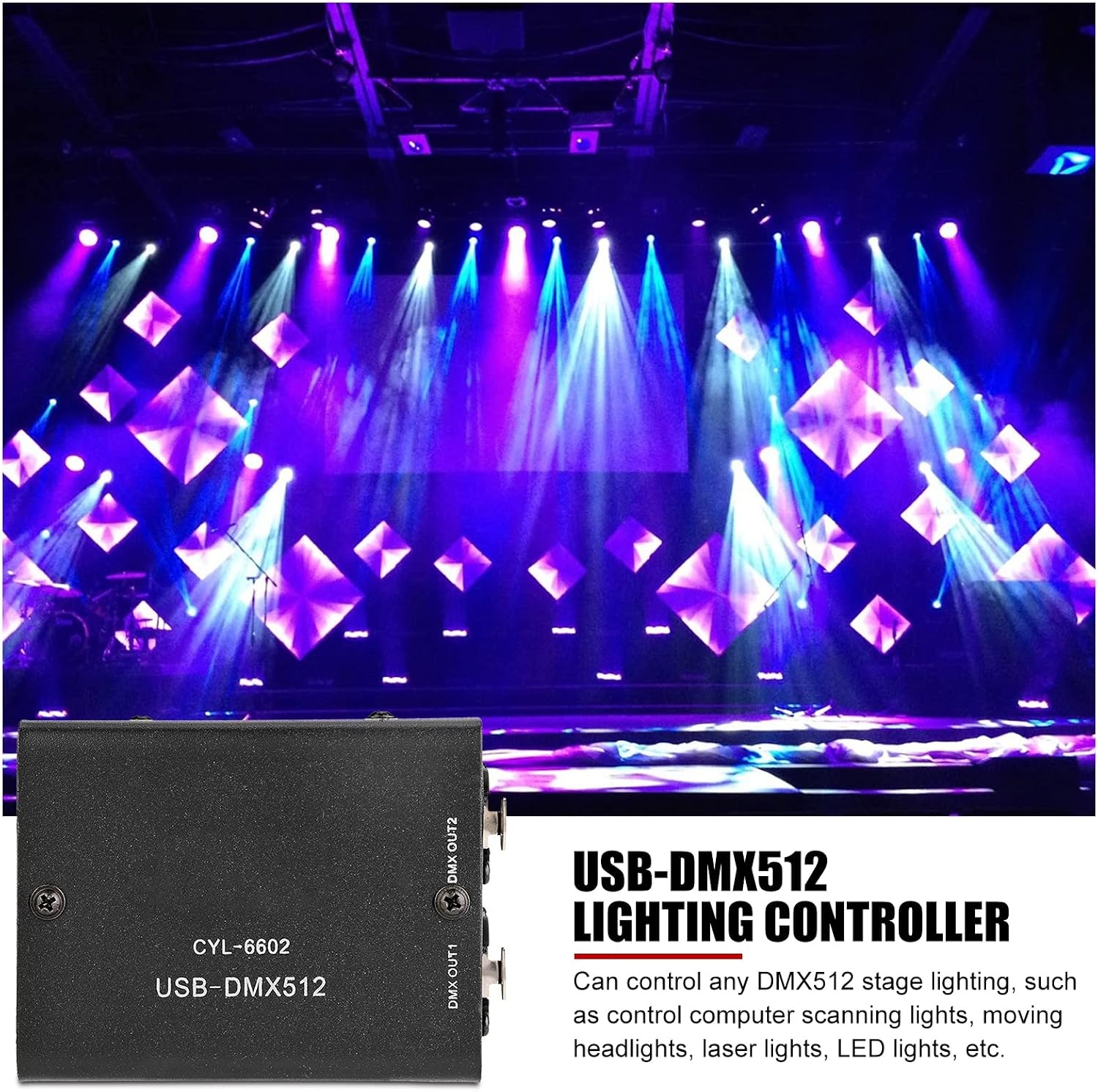 DMX Controller USB-Interface für 512 Kanäle - Outlet sparen bis zu 34%