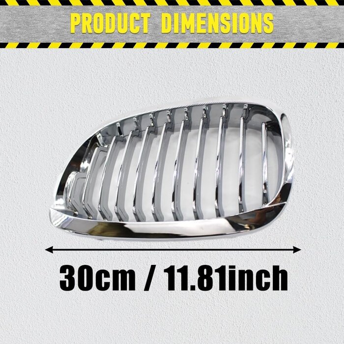 Nierengrill Set für BMW E46 Facelift 2-Türer - Chrom Optik - bis zu 34% Rabatt
