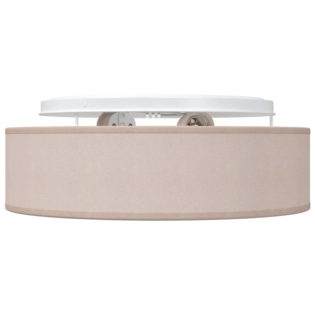 Deckenleuchte Taupe Stoff 38x38cm - Stilvoll & bis zu 32% günstiger