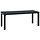 Gartenbank 110 cm aus Stahl & WPC - Schwarz - bis zu 34 % sparen