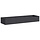 Großer Stahl-Pflanzkübel 280 x 80 x 40 cm - Schwarz - bis zu 35% Rabatt