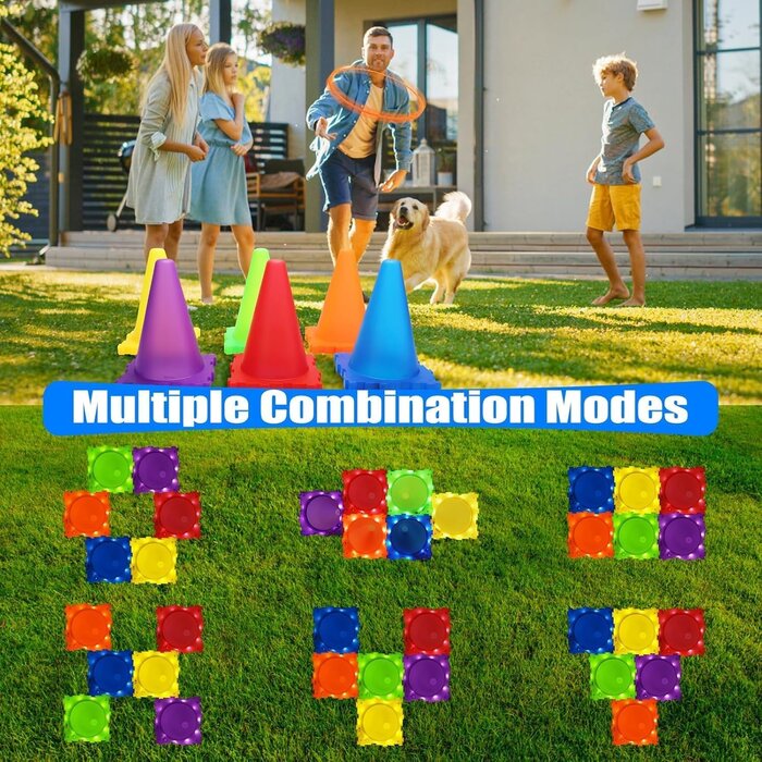 3-in-1 Leuchtendes Wurfspiel-Set für Kinder - bis zu 32% sparen