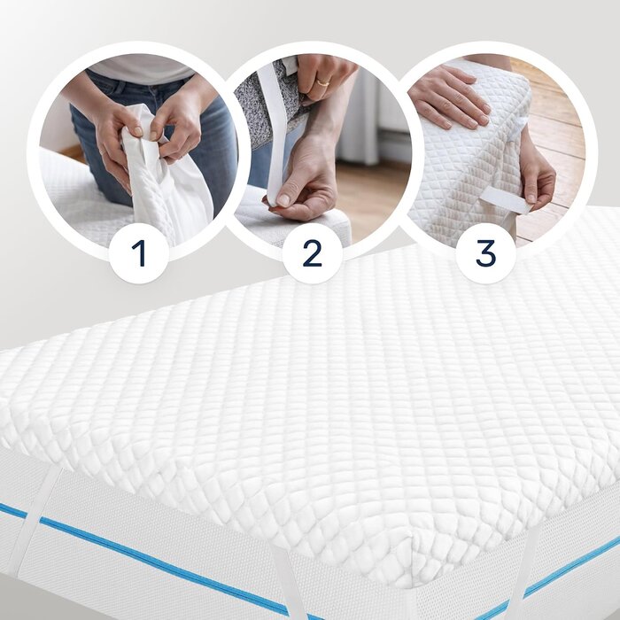 Viskoelastische Matratzenauflage 90x200 cm - bis zu 29% Rabatt