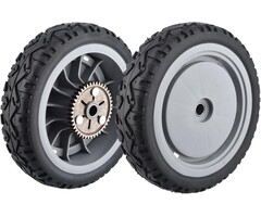 Hinterrad-Set für Rasenmäher 8x2 Zoll 42 Zähne - Sparen Sie bis zu 39%