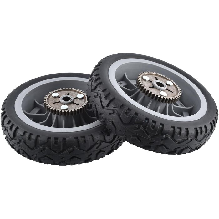 Hinterrad-Set für Rasenmäher 8x2 Zoll 42 Zähne - Sparen Sie bis zu 33%