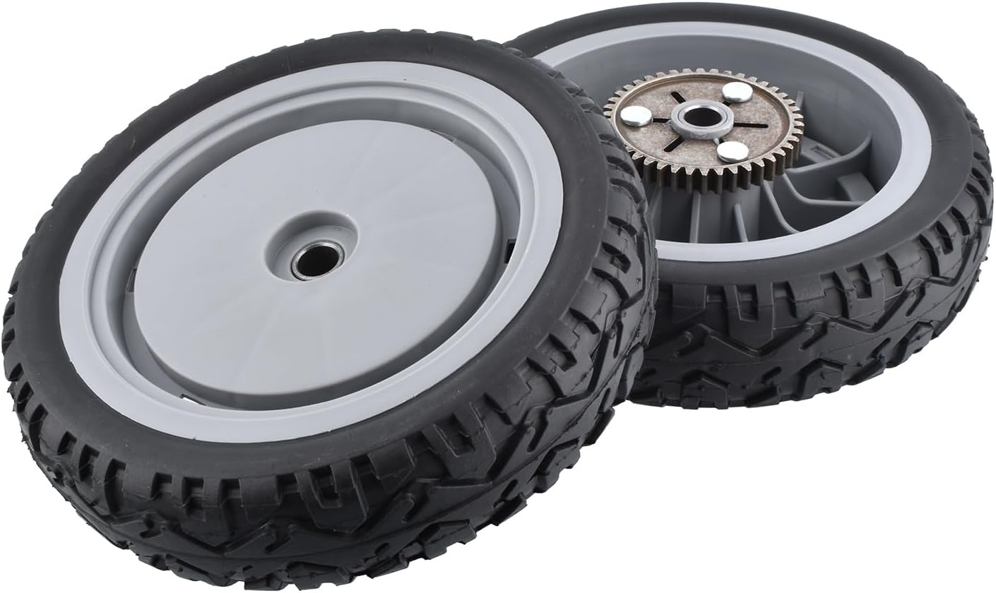 Hinterrad-Set für Rasenmäher 8x2 Zoll 42 Zähne - Sparen Sie bis zu 33%