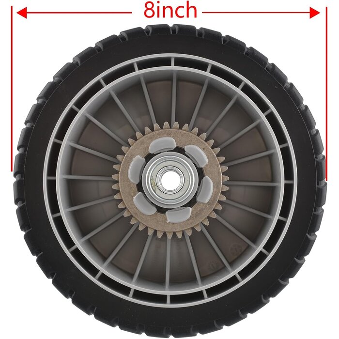 Rasenmäher Hinterräder 8 Zoll (20 cm) 2er-Set - Bis zu 33% Rabatt