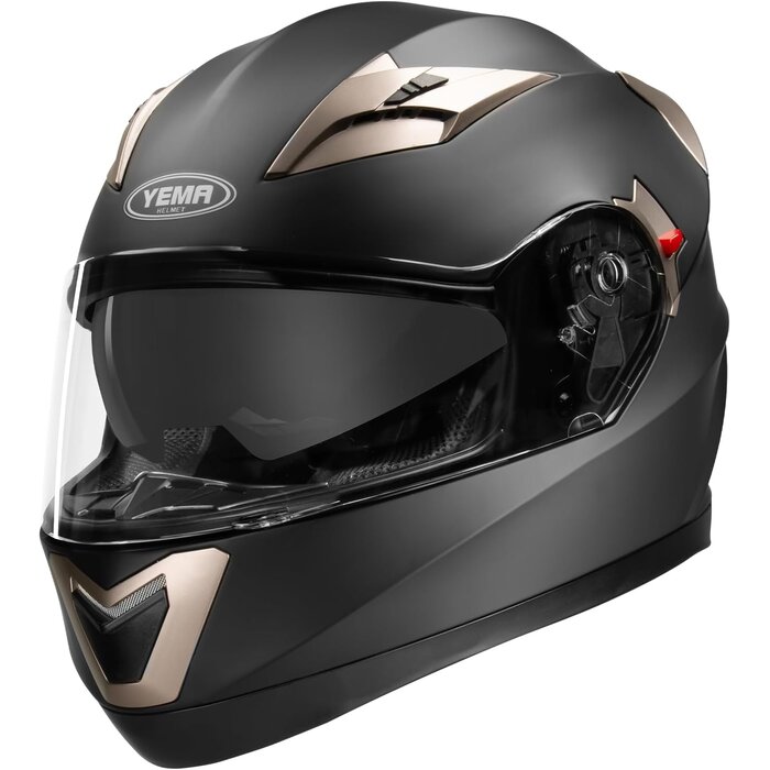 Modularer Klapphelm Mattschwarz - Gr. S - Bis zu 29% Rabatt