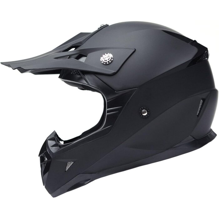 Vollvisierhelm für Motorrad & Offroad - Matt Schwarz - bis zu 34% Rabatt
