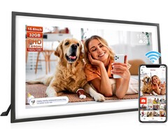 Digitaler Bilderrahmen 15,6 Zoll Full HD Touchscreen - bis zu 37% Rabatt