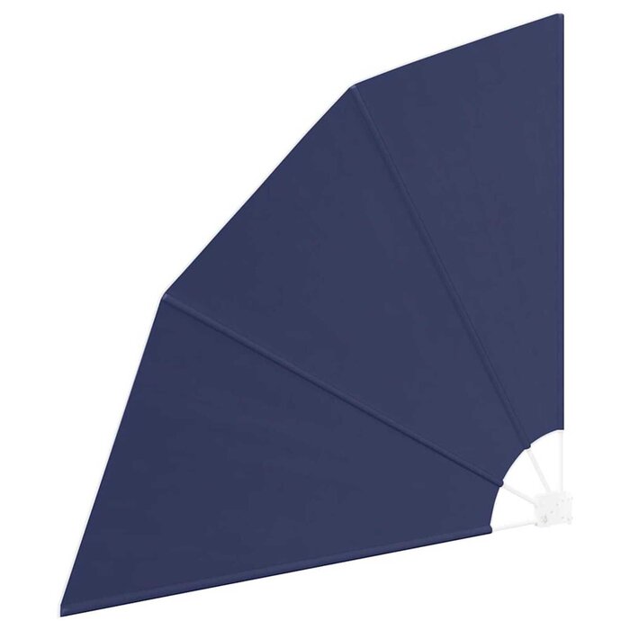 Fächer-Balkon-Sichtschutz 140x140cm marineblau - bis zu 31% sparen