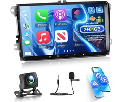 9 Zoll Android 15 Autoradio für VW/Seat/Skoda - bis zu 30% Rabatt