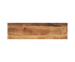 Vidaxl Tischplatte aus Mangoholz 120x30 cm - Rustikal & massiv - bis zu 45% reduziert