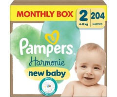 Babywindeln Größe 2 (4-8 kg) 204 Stk. - Hypoallergen - bis zu 29% Rabatt