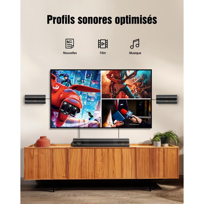 4.1 Soundbar-System mit 300W & Dolby Atmos - bis zu 35% Rabatt