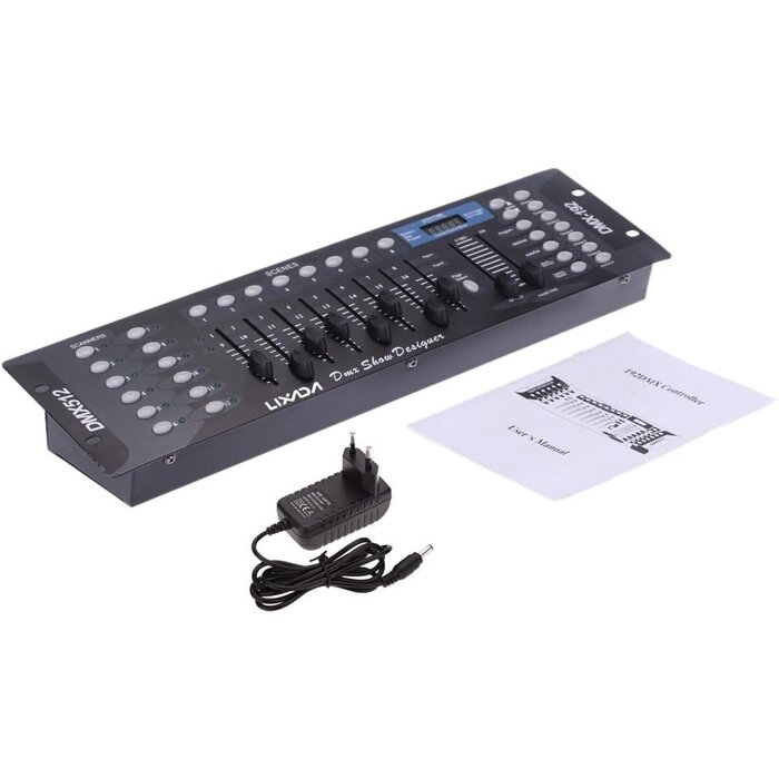 DMX Controller für Lichtshows, 192 Kanäle, 19 Zoll - bis zu 33% reduziert