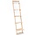 Leiter-Wandregal aus Zedernholz, 41,5x30x176 cm - bis zu 32% sparen