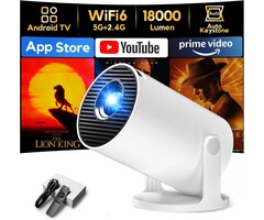 Mini Beamer Android 11, 180° Rotation, WLAN 6 - Outlet-Deal: bis zu 40% Rabatt