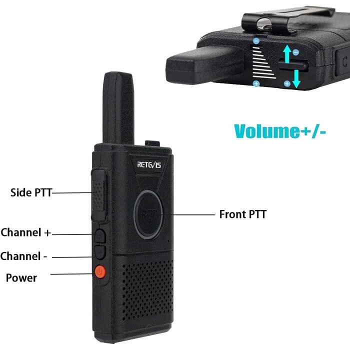 4er-Set PMR446 Funkgeräte mit Headset - bis zu 29% Rabatt im Outlet