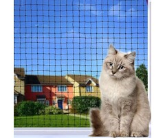 Katzennetz für Balkon & Fenster 10x3m | Drahtverstärkt | Bis zu 40% günstiger