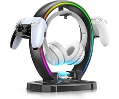 RGB Headset- und Controller-Ständer | Klappbar | Bis zu 38% Rabatt