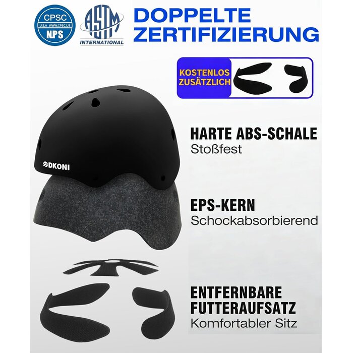 Vielseitiger Multi-Sport Helm für Kinder & Erwachsene - bis zu 57% Rabatt