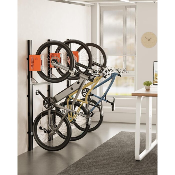 Vertikaler Fahrrad-Wandhalter, bis 32 kg, platzsparend - jetzt bis zu 30% Rabatt