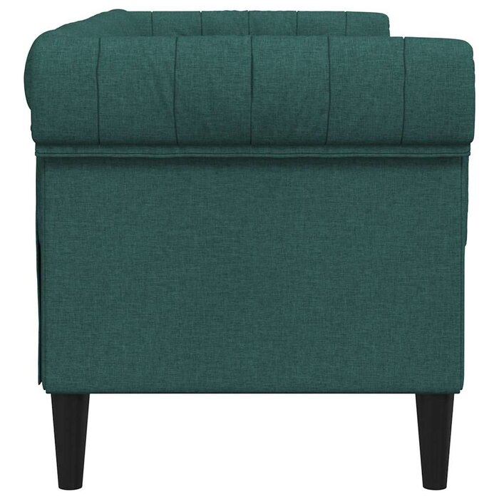 Vidaxl Chesterfield 2-Sitzer Sofa Dunkelgrün - Bis zu 35% Rabatt