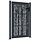 Exklusives Gartentor Bambus-Design 105x155 cm Anthrazit - bis zu 35% Rabatt