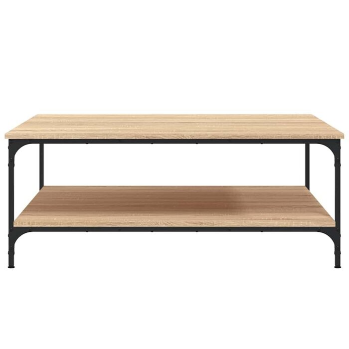 Vidaxl Moderner Couchtisch 100x100cm Sonoma-Eiche - bis zu 29% Rabatt