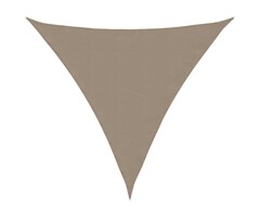 Vidaxl Sonnensegel Dreieck 3x3x3m Taupe - UV-Schutz - Outlet bis zu 31% sparen