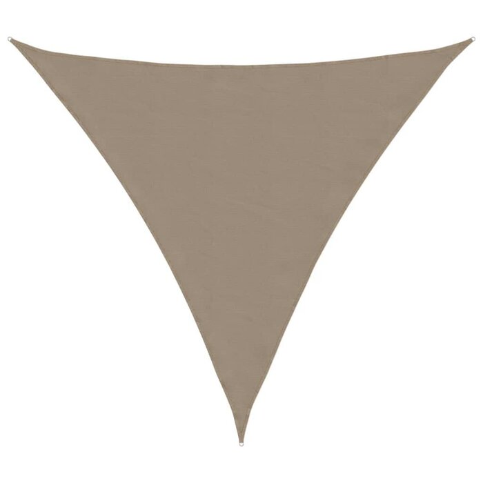 Vidaxl Sonnensegel Dreieck 3x3x3m Taupe - UV-Schutz - Outlet bis zu 31% sparen
