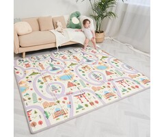 XXL Baby Spielmatte 180x200cm - Faltbar & Schadstofffrei - bis zu 29% Rabatt