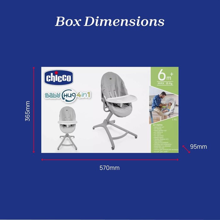 Chicco Essbrett und Schutzbezug für Baby Hug 4-in-1 - bis zu 28% Rabatt