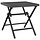 Klappbarer Gartentisch aus Stahl, Anthrazit, 38x38x38 cm - bis zu 32% sparen