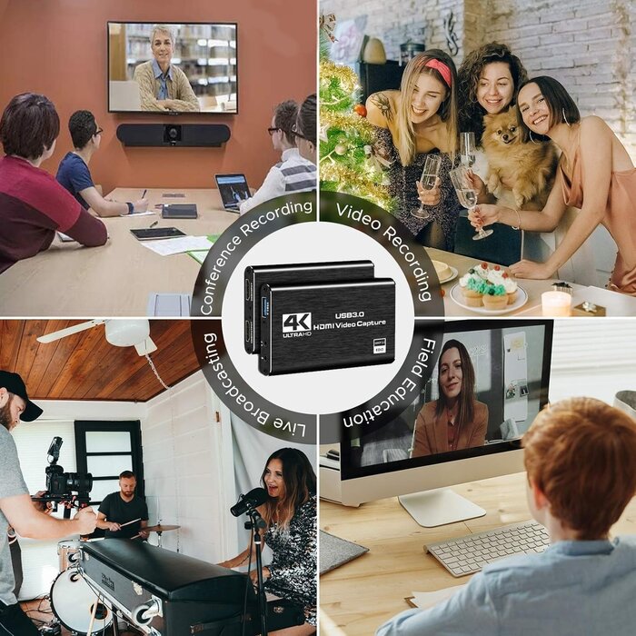 4K HDMI Video Capture Karte USB 3.0 für Streaming - bis zu 27% reduziert