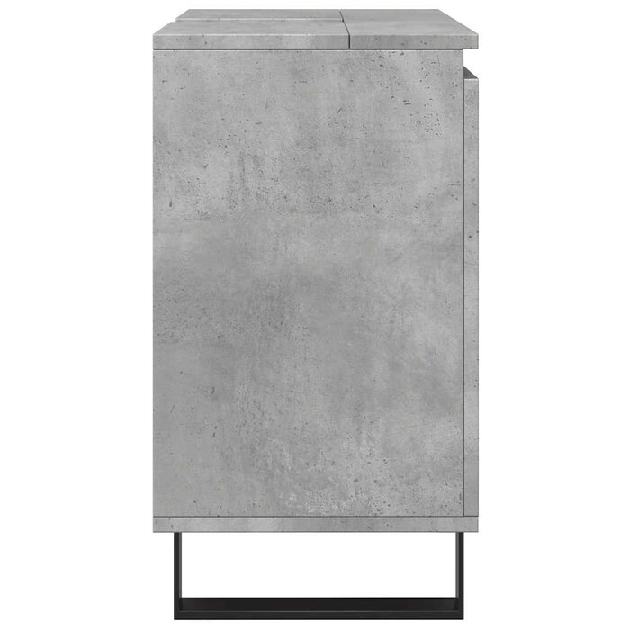 Vidaxl Badezimmerschrank in Betongrau 58x33x60cm - Outlet bis zu 33% reduziert