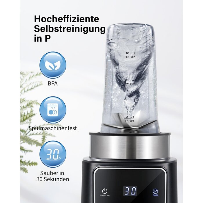 Hochleistungs-Standmixer 1500W Smoothie-Maker - Jetzt bis zu 29% reduziert