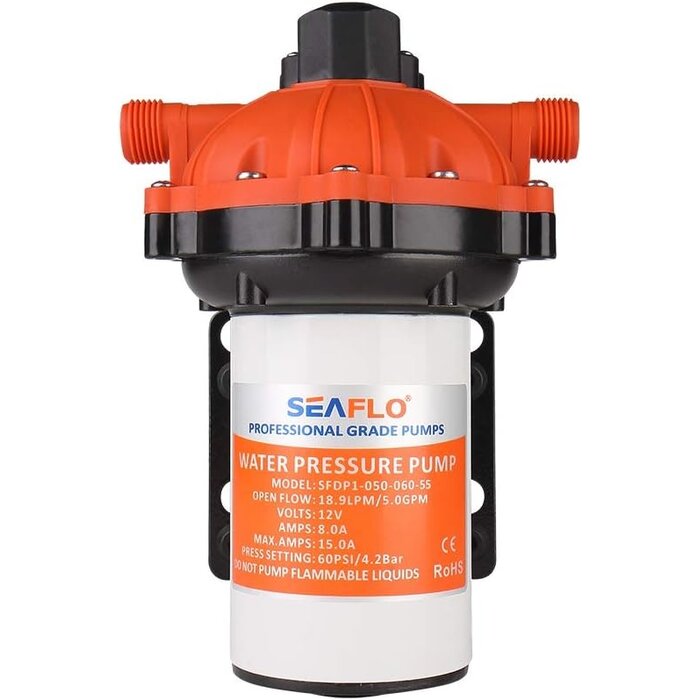 Hochleistungs-Wasserpumpe Serie 55, 12V 5,5 GPM - Jetzt bis zu 34% sparen