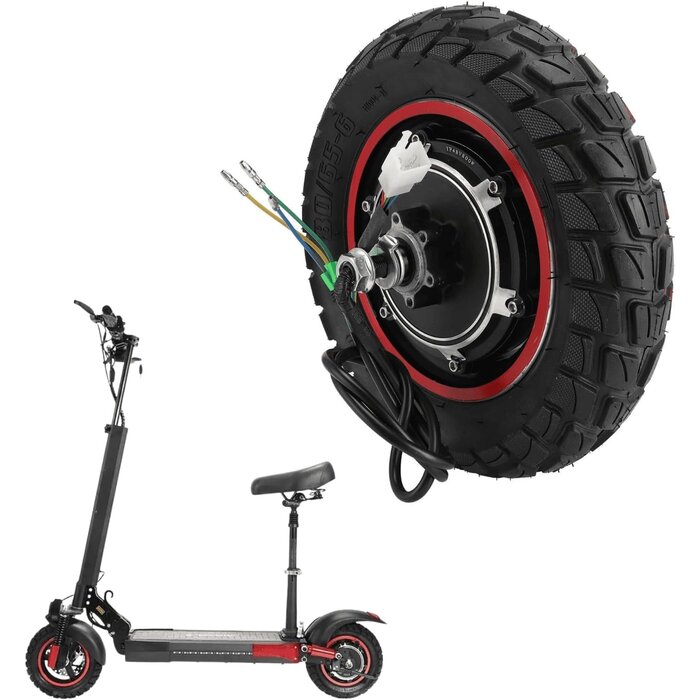 E-Scooter Nabenmotor 48V 800W - 10 Zoll - Hinterrad - bis zu 30% Rabatt