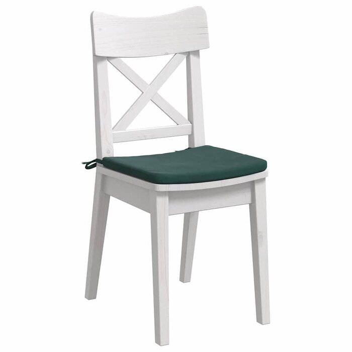 Vidaxl 4-teiliges Samt-Sitzkissen Set, Dunkelgrün, 40x40 cm - bis zu 27% sparen